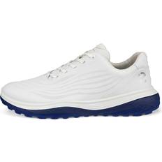Ecco 42 - Herre Golfsko ecco LT1 Golf Shoes White/Blue 132264-11007 UK 12.5 Regular Fit