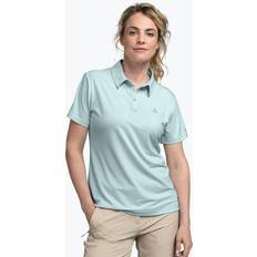 Schöffel Polyester T-shirts & Toppe Schöffel Women's Polo Shirt Ramseck Polo shirt 44, grey
