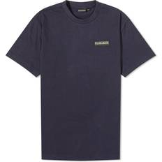 Napapijri L T-shirts Napapijri Mens Iaato T-Shirt Blue Marine