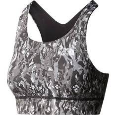 The North Face Polyester BH'er The North Face Women's Flex Printed Bra Asphalt Grey Abstract Lighting Print
