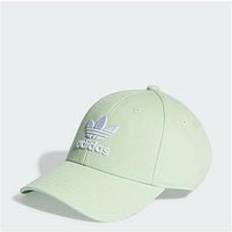 Adidas Herre - XS Kasketter adidas Originals Trefoil Baseball Cap, Green, S-M, Men