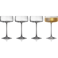 Lyngby Glas Zero Champagneglas 26cl 4stk