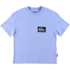 Quiksilver UV-beskyttelse Børnetøj Quiksilver T-shirt Back Flash SS Lyseblå år 128 T-Shirt