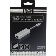 USB-C Netværkskort Deltaco USBC-1077