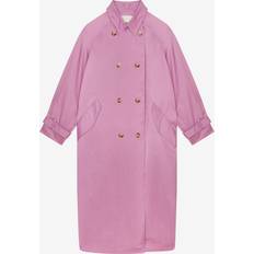Isabel Marant Pink Tøj Isabel Marant Trench Coat Woman colour Pink