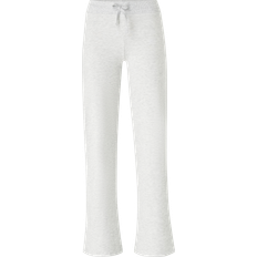 Bukser Gina Tricot Slim Low Waist Sweatpants - Light Grey Melange