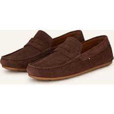 Loafers Tommy Hilfiger Loafers CASUAL SUEDE DRIVER Brun