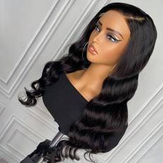 Shein HD 5*5 Lace Front Human Hair Wigs For Loose Wave HD Lace Frontal Wig Remy