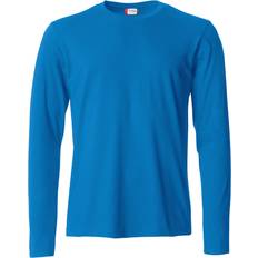 Clique 8 Tøj Clique Langærmet T-Shirt Royal Blå