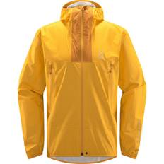 Gul Overtøj Haglöfs L.I.M Proof Jacket Men - Sunny Yellow/Desert Yellow