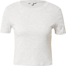 Topshop Cold Shoulder Tøj Topshop Grå hverdags-T-shirt