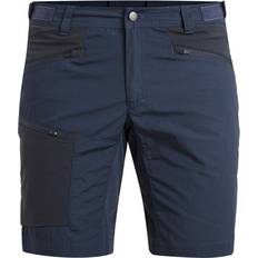 48 - Herre - Polyester Shorts Lundhags Makke Light Stretch Hybrid Walking Short Men - Light Navy/Deep Blue