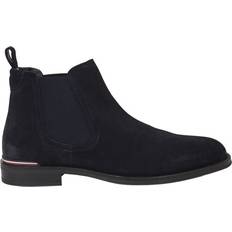 10 - 37 ⅓ - Herre Chelsea boots Tommy Hilfiger Suede Round Toe - Desert Sky