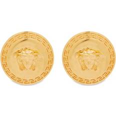 Versace Tribute Medusa Stud Earrings - Gold