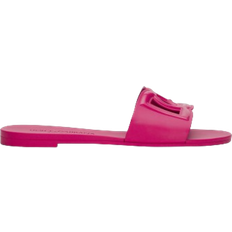 Dolce & Gabbana Pink Hjemmesko & Sandaler Dolce & Gabbana Beachwear Sliders - Fuchsia