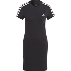 Adidas Dame Kjoler adidas Essentials 3-Stripes Tee Dress - Black/White