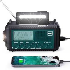 FM - Håndsvings- & Solcelleradio - Vandbestandig/vandtæt Radioer ROCAM CR1009 Pro DAB