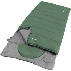 Outwell 3-sæsons sovepose Soveposer Outwell Contour Lux XL Green Camping Sleeping Bag