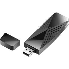 USB-A - Wi-Fi 6 (802.11ax) Netværkskort & Bluetooth-adaptere D-Link DWA-X1850