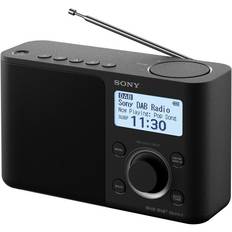 Sony Alarm - Bærbar radio - DAB+ - Sort Radioer Sony XDR-S61D