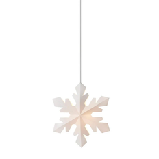 Le Klint LED-belysning Julestjerner Le Klint Snowflake Small White Julestjerne 37cm