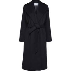 Selected 40 - Sort Overtøj Selected Rosa Belt Coat - Black