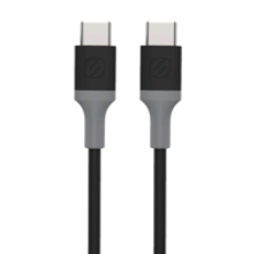 Scosche Strikeline ladekabel USB-C til USB-C 120 cm sort