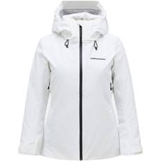 Peak Performance Dame - Hvid Overtøj Peak Performance W Anima Ins 2L jacket 42/L OFF WHITE