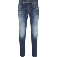 Replay Herre - W34 Tøj Replay Jeans Slim Fit ANBASS HYPERFLEX blau 31/L34