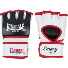 Lonsdale Emory Mma Leather Combat Glove White,Black
