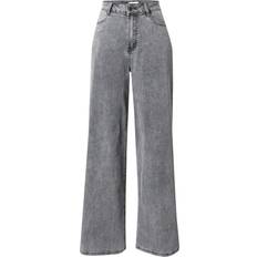Dame - Grå - XS Jeans Modström Harveymd Pants Kvinde Straight Jeans hos Magasin Vintage Grey