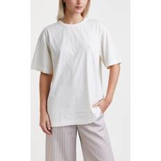 By Malene Birger T-shirts & Toppe By Malene Birger T-Shirt Fayeh Offwhite