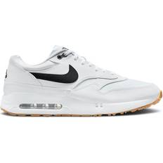 Nike 42 - Herre Golfsko Nike Air Max 1 '86 OG G M - White/Gum Medium Brown/Black