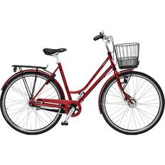 Dame Landevejscykler Skeppshult Nova 7-Switched Red Women Bike 2024