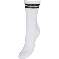 Vero Moda Undertøj Vero Moda tennisstrømper/sokker hvid sorte striber til kvinder Hvid