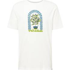Volcom Herre T-shirts & Toppe Volcom Bluser & t-shirts 'Delights Farm To Yarn' blå siv sort hvid blå siv sort hvid