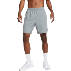 Nike 3XL - Fitness - Herre - Træningstøj Shorts Nike Men's Dri-FIT 7" Brief-Lined Running Shorts - Smoke Grey/Black