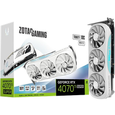 Zotac GeForce RTX 4070 Ti Super Grafikkort Zotac Nvidia RTX 4070 Ti SUPER Trinity OC White Edition HDMI 3xDP 16GB