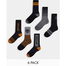 Timberland Strømper Timberland Pakke med par sokker gaveæske sort og forskellige farver-Black