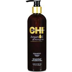 CHI Pumpeflasker Hårprodukter CHI Argan Oil Plus Moringa Oil Shampoo 340ml