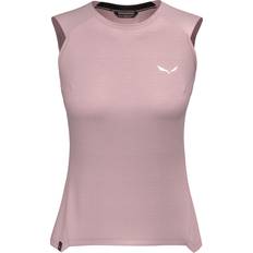 Dame - Merinould - Pink T-shirts & Toppe Salewa Damen Puez AM Hyb Top rosa