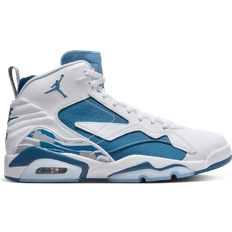 Nike 35 ½ - Herre - Nubuck Sneakers Nike Jumpman MVP M - White/Neutral Grey/Industrial Blue
