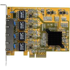 StarTech 5 Gigabit Ethernet Netværkskort & Bluetooth-adaptere StarTech ST1000SPEX43