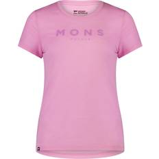 Dame - Merinould - Pink T-shirts & Toppe Mons Royale Women's Icon Merino Air-Con Tee Merino-shirt pink