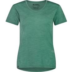 Mons Royale S T-shirts & Toppe Mons Royale Women's Zephyr Merino Cool Tee Merino-shirt turkis/grøn