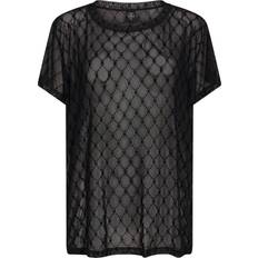 Dame - Fleecetrøjer & Piletrøjer - Oversized Overdele Hype The Detail Oversize Mesh T-shirt - Black