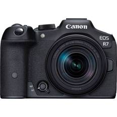 Canon 3.840 x 2.160 (4K) Systemkameraer uden spejl Canon EOS R7 + RF-S 18-150mm F3.5-6.3 IS STM