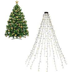 Goobay Juletræslys Goobay LED String Lights with Ring Black Juletræslys 400 Pærer