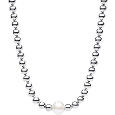 Pandora Perler - Sølv Halskæder Pandora Beads Collier Necklace - Silver/Pearl