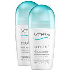 Biotherm Tuber Hygiejneartikler Biotherm Deo Pure Antiperspirant Roll-on 75ml 2-pack